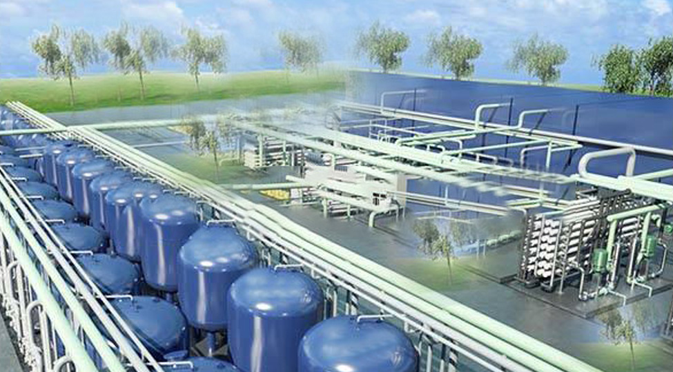 Seawater desalination project