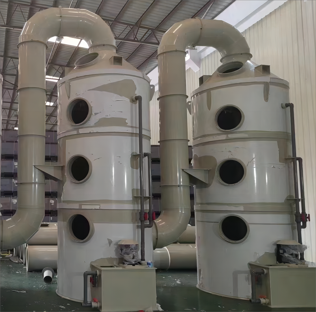 喷淋塔的应用领域及工作原理